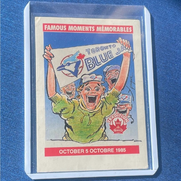 Other - Toronto Blue Jays Vintage Card